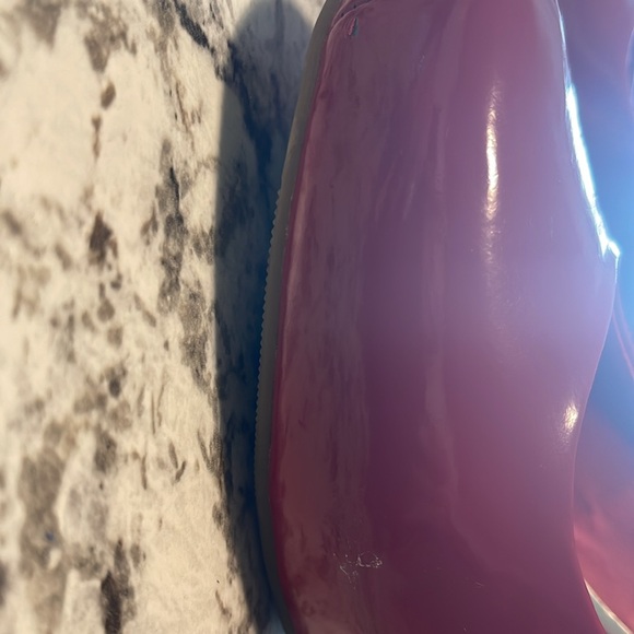 Olsenboye Red Patent Platform Pumps - Picture 3 of 3